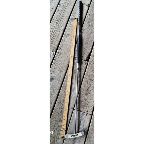 48" PING KARSTEN B90i CENTER SHAFTED PUTTER - PING STEEL SHAFT - SPLIT GRIP - Picture 6 of 10